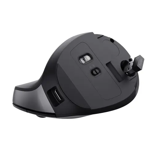 Bayo II ratón Médico mano derecha RF inalámbrico Óptico 2400 DPI - Imagen 7