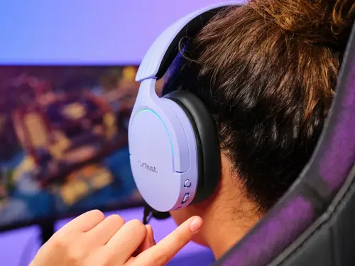 GXT 491P FAYZO Auriculares Inalámbrico y alámbrico Diadema Juego USB tipo A Bluetooth Negro, Púrpura - Imagen 13