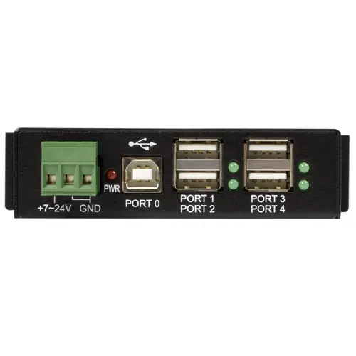 Hub Industrial de 4 Puertos USB 2.0 con Protección Antiestática ESD - Imagen 6