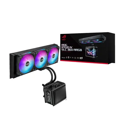 ROG Ryuo IV SLC 360 ARGB Procesador Sistema de refrigeración líquida todo en uno 12 cm Negro - Imagen 22