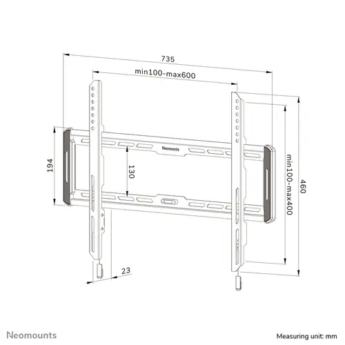 WL30-550BL16 Soporte de pared para TV 42-86" - ultra plano - fácil montaje - Imagen 16