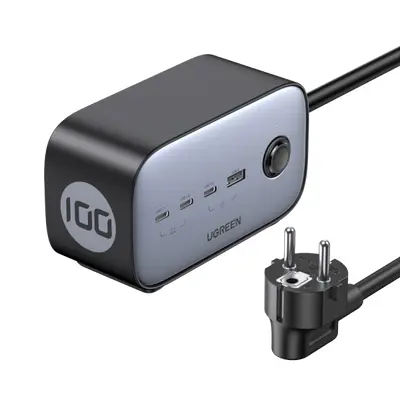 DigiNest Pro 1 salidas AC Tipo C 1,8 m 4 3680 W Negro