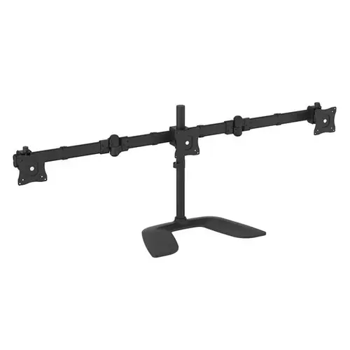 Brazo de Soporte VESA Articulado de 3 Monitores hasta de 27 Pulgadas - Base para Monitores de Ordenador - Imagen 1