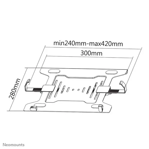NOTEBOOK-V200 Soporte para portátil 10-15" - VESA - universal - Imagen 7