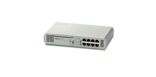 AT-GS910/8E-50 No administrado Gigabit Ethernet (10/100/1000) Gris - Imagen 1