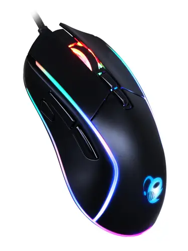 DeepDarth ratón Juego USB tipo A Óptico 6400 DPI - Imagen 6