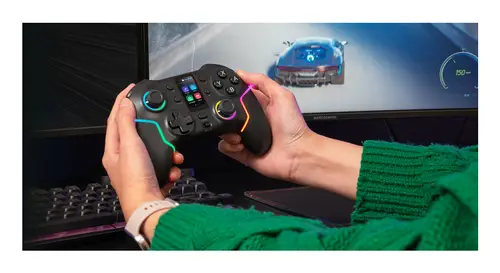 MARS GAMING GAMEPAD MGPV3 2.4GPRO RGB BLACK - Imagen 5