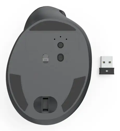 EWM-500R ratón Oficina mano derecha RF inalámbrico Óptico 1800 DPI - Imagen 7