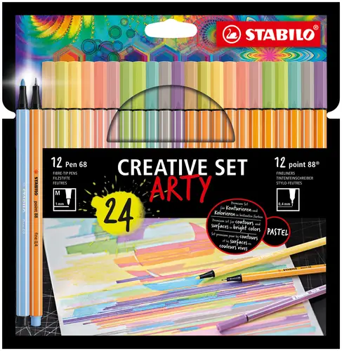 Creative Set ARTY rotulador de punta fina Colores surtidos 24 pieza(s) - Imagen 1