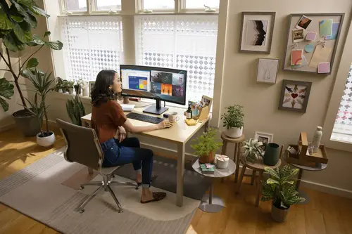Monitor curvo P34hc G4 WQHD USB-C - Imagen 3
