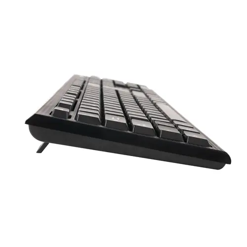 AK0 - Teclado profesional (membrana, pulsación optimizada, diseño ecológico, USB 2.0, Mac/Linux/Windows - Imagen 5