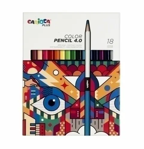 LAPICES COLOR CARIOCA PLUS CAJA 18