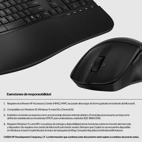 Combo de teclado y ratón de modo dual 685 Comfort - Imagen 5