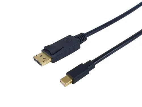 Cable de Mini DisplayPort a DisplayPort, M/M, 2,0 m, 4K/60Hz - Imagen 1