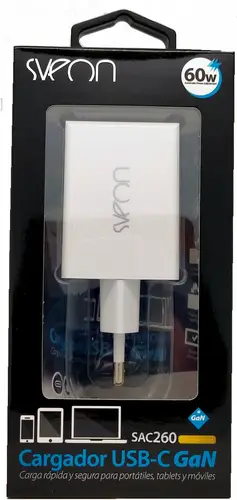 SAC260 adaptador e inversor de corriente Interior 60 W Blanco - Imagen 4