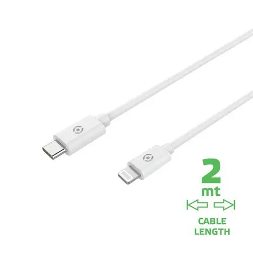 USBLIGHTC2MWH cable de conector Lightning 2 m Blanco - Imagen 1