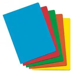 DOHE SUBCARPETA CARTULINA SURTIDO COLORES INTENSO FOLIO FASTENER 180GR -50U-