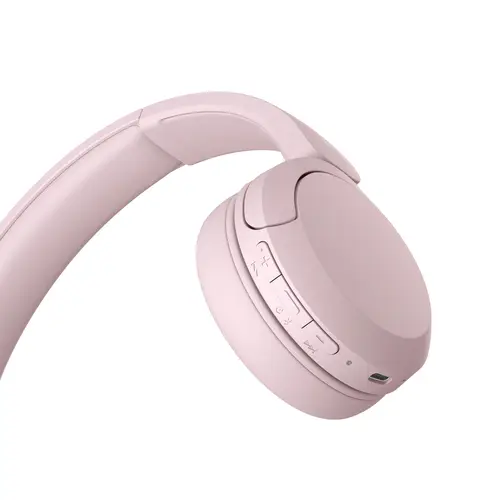 WHCH520P.CE7 auricular y casco Auriculares Inalámbrico Diadema Llamadas/Música USB Tipo C Bluetooth Rosa - Imagen 4
