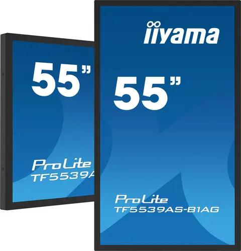 TF5539AS-B1AG pantalla de señalización Pantalla plana para señalización digital 138,7 cm (54.6") LED 500 cd / m² 4K Ultra HD Negro Pantalla táctil Procesador incorporado Android 24/7 - Imagen 5