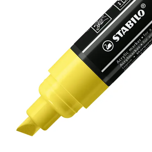 FREE Acrylic T800C Set 1 marcador 5 pieza(s) Punta de cincel Verde claro, Azul metálico, Rosa, Violeta, Amarillo - Imagen 4