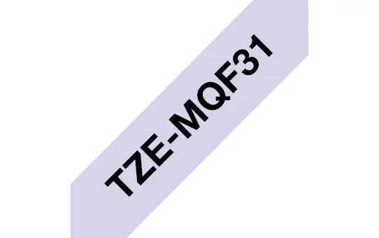 TZE-MQF31 cinta para impresora de etiquetas Negro