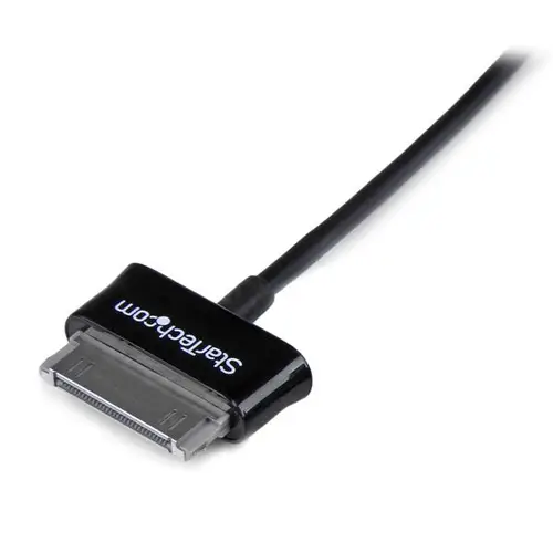 Cable Adaptador 2m Conector Dock USB para Samsung Galaxy Tab - Negro - USB A Macho - Imagen 3