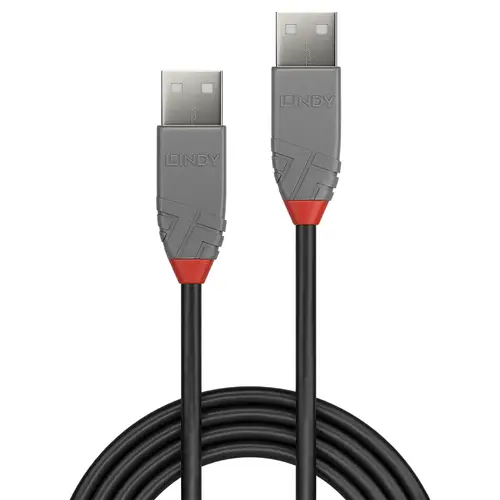 36695 cable USB USB 2.0 5 m USB A Negro - Imagen 2