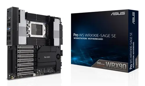 PRO WS WRX90E-SAGE SE AMD WRX90 Socket sTR5 EEB - Imagen 1