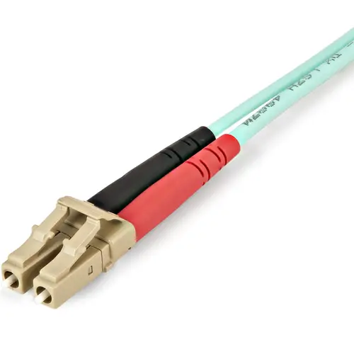 Cable de 2m de Fibra Óptica Multimodo LC/UPC a LC/UPC OM4 - 50/125µm - Fibra LOMMF/VCSEL - Redes de 100G - Cable LSZH - Baja Pérdida de Inserción - Low Insertion Loss - Imagen 3