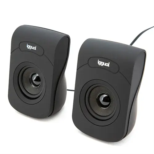 Altavoces 2.0 6W mini-jack + USB - Imagen 1