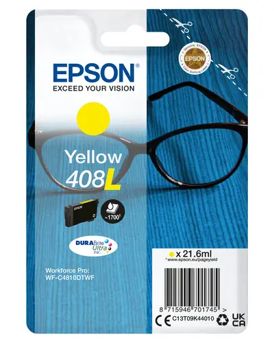 Singlepack Yellow 408L DURABrite Ultra Ink - Imagen 1