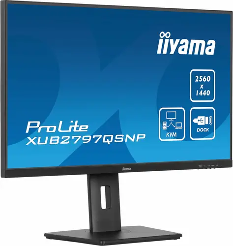 ProLite XUB2797QSNP-B1 pantalla para PC 68,6 cm (27") 2560 x 1440 Pixeles Wide Quad HD LED Negro - Imagen 4