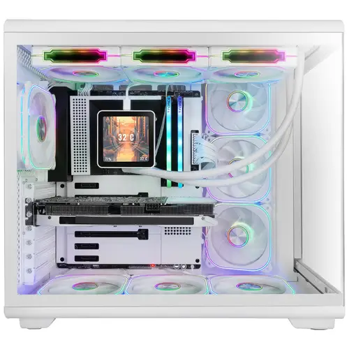 MCREVPROW carcasa de ordenador Midi Tower Blanco - Imagen 5