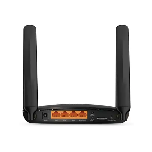 Archer MR200 router inalámbrico Ethernet rápido Doble banda (2,4 GHz / 5 GHz) 4G Negro - Imagen 3