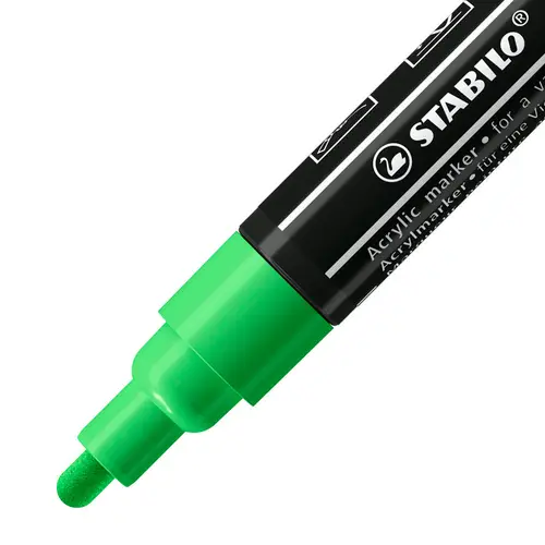 FREE Acrylic marcador 1 pieza(s) Punta redonda Verde - Imagen 3