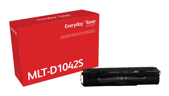 Everyday El tóner Everyday Negro de Xerox es compatible con Samsung MLT-D1042S, Capacidad estándar