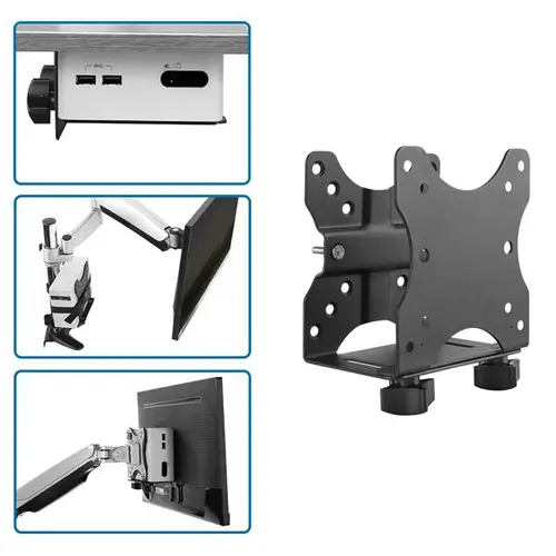 Soporte de Montaje VESA para Clientes Delgados - Caja VESA para Thin Clients - Soporte para Clientes Ligeros - Imagen 7