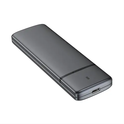 Caja Externa M.2 (NGFF) ASM2-002G SATA/NVME a USB3.1/USB3.2 GEN2, Gris - Imagen 3