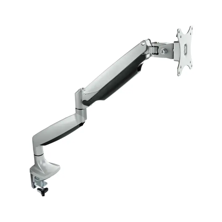 Soporte de Mesa Giratorio e Inclinable para Pantalla (Monitor / TV Plasma / LCD / LED) 13  32, de Un Brazo, Plata