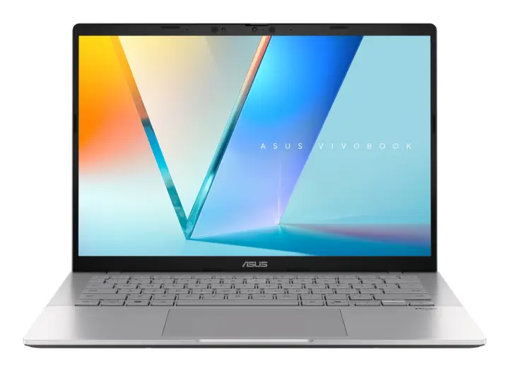 Vivobook S14 S3407CA-LY125 - Ordenador Portátil 14" WUXGA (Intel Core Ultra 7 255H, 16GB RAM, 512GB SSD, Arc 140T, Sin Sistema Operativo) Plata Fría - Teclado QWERTY español