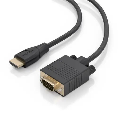 Cable Conversor HDMI a SVGA, HDMI A/M-SVGA/M, Negro, 1.0m - Imagen 3
