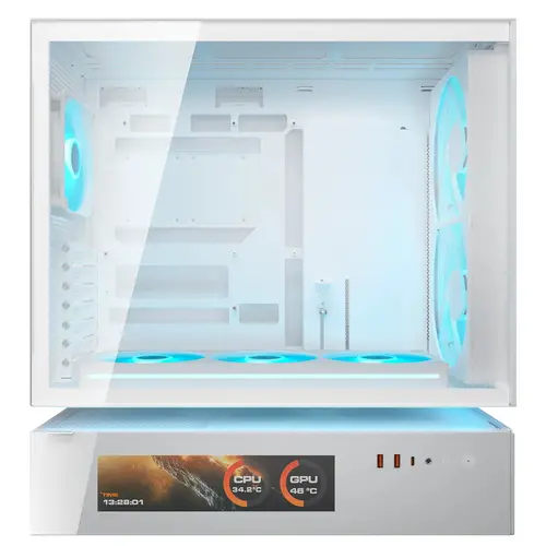 CGR-2DA4W-MV Midi Tower Blanco - Imagen 3