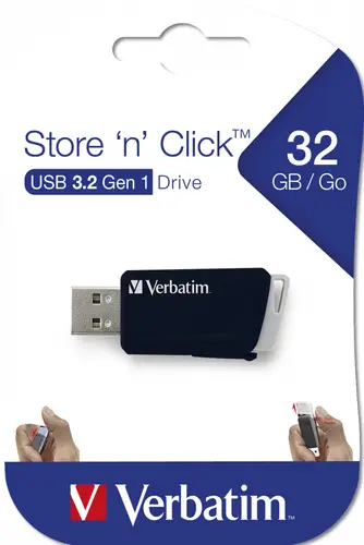 Store 'n' Click - Unidad USB 3.2 GEN1 de 32 GB - Negro - Imagen 5