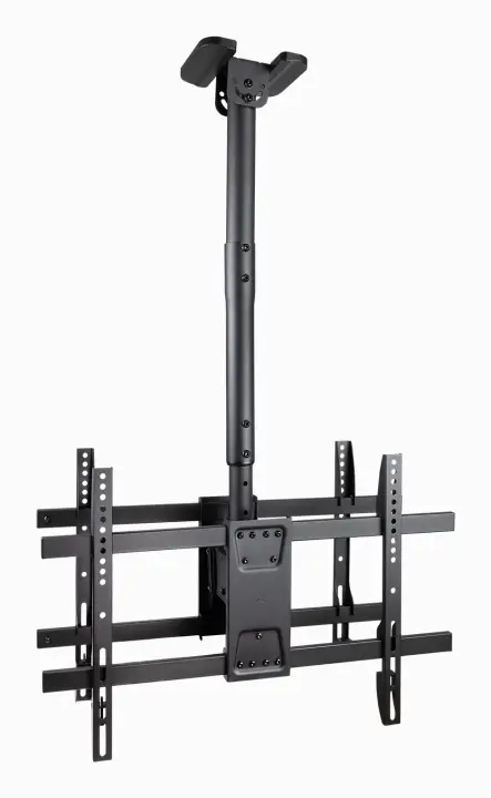 Soporte de Techo para 2 Pantallas 43"-86", Negro