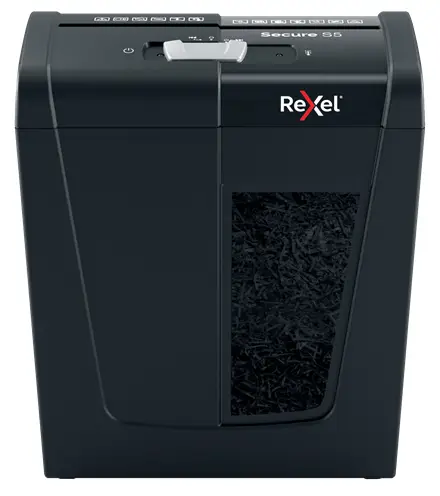 Secure S5 triturador de papel Corte en tiras 70 dB Negro