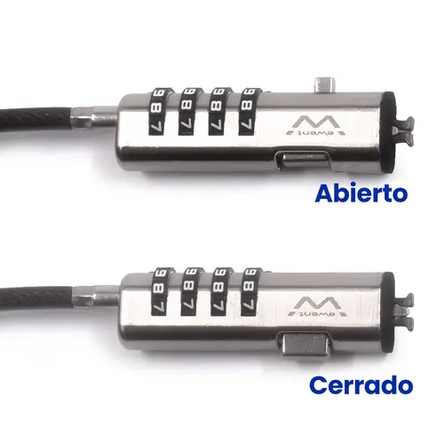 EW1238 cable antirrobo Negro 1,8 m - Imagen 4