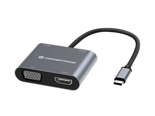 DONN16G Alámbrico USB 3.2 Gen 1 (3.1 Gen 1) Type-C Gris - Imagen 2