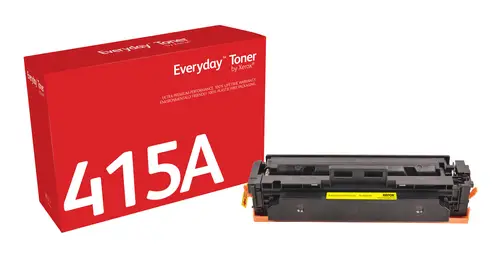 Everyday El tóner Everyday Amarillo de Xerox es compatible con HP 415A (W2032A), Capacidad estándar - Imagen 1