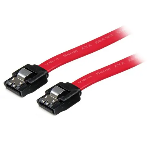 Cable SATA con Cierre de Seguridad de 12 pulgadas - Imagen 1