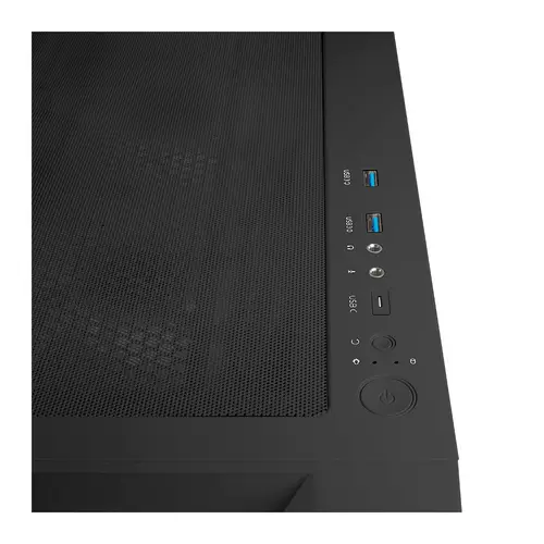 Danube Mura BX300 Black ARGB Torre Negro - Imagen 4